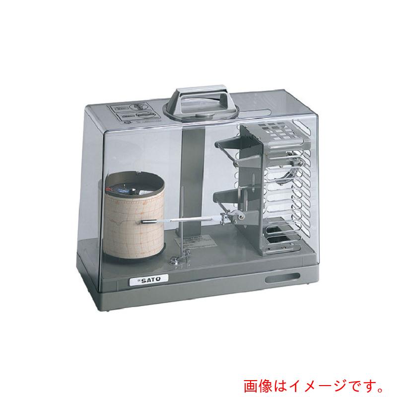 佐藤計測器製造所（SK SATO） シグマ２型気温書きとどめる計（石英式） （７２３０－００） 【品番：7230-00】