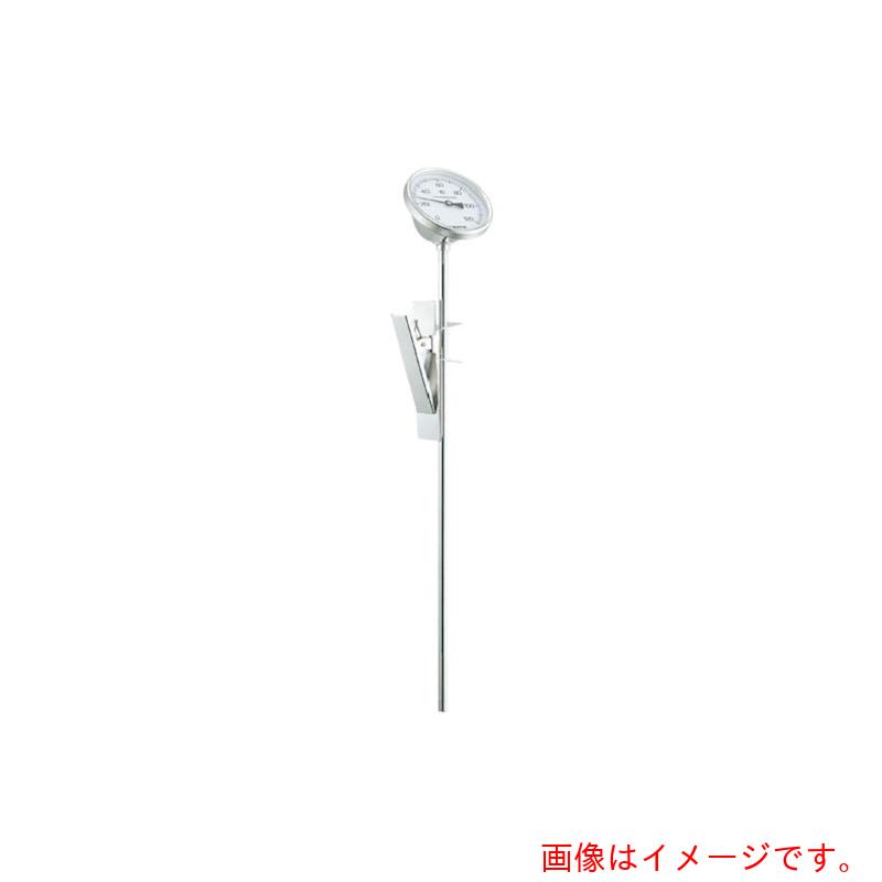 佐藤計量器製作所（SK SATO）　寸胴鍋用バイメタル温度計　ＢＭ－Ｒ－７５　０～１２０℃　（２３５０－００）　【品番：BM-R-75】