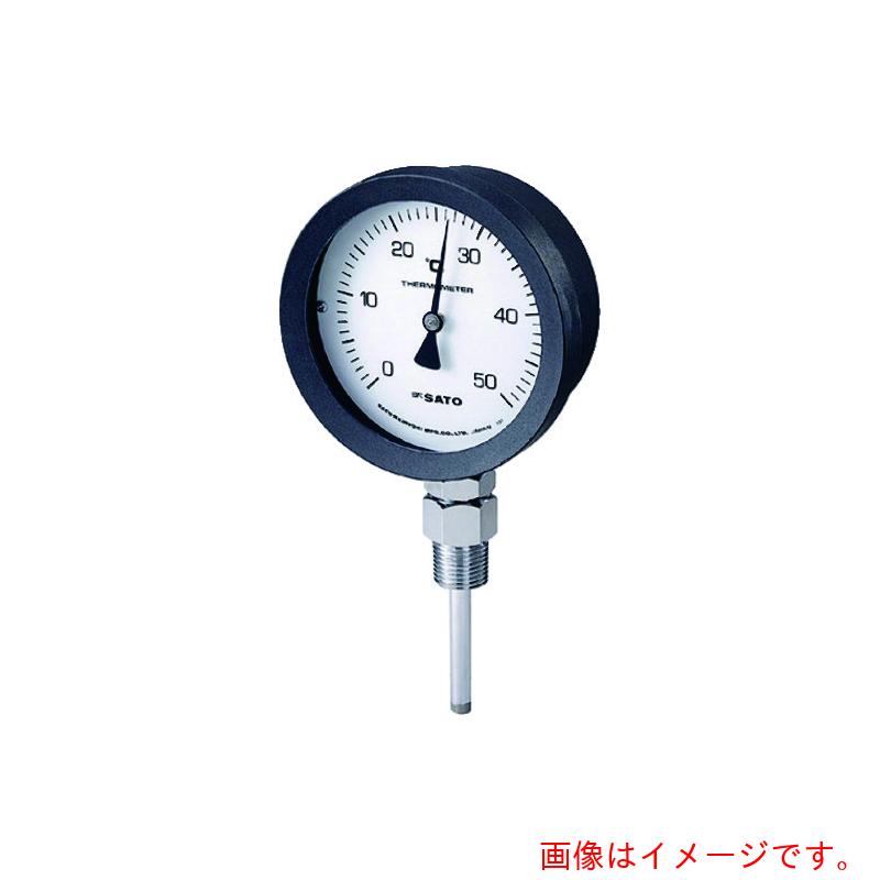 佐藤称量器製造所（SK SATO） バイメタル式体温計 ＢＭ－Ｓ－１００Ｐ ０～５０℃ １００Ｌ （２０８５－ 【品番：BM-S-100P-2】