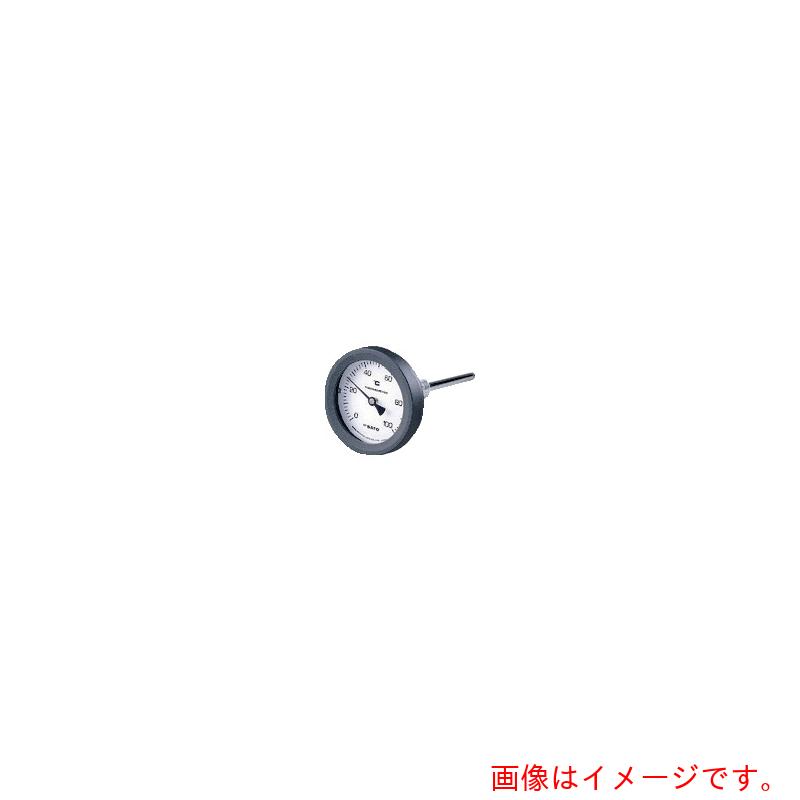 佐藤計測器製造所（SK SATO） バイメタル式気温計ＢＭ－Ｔ－７５Ｐ ０～１００℃ ５０Ｌ（２０８９－００） 【品番：BM-T-75P-4】