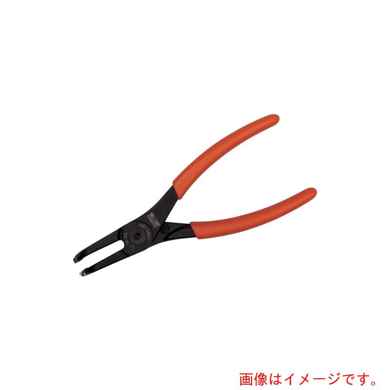 スナップオン・ツールズ ＢＡＨＣＯ 穴用スナップリングプライヤー（曲り９０°） 全長２８９粍 其れ相応輪っか８５－１６５粍 【品番：2890-300】 その他-手動工具