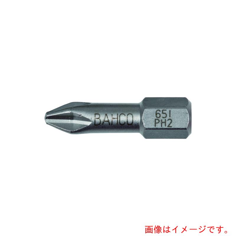 スナップオン・ツールズ　ＢＡＨＣＯ　片頭ドライバービット　ステンレス製　２個入り　ＰＨ３　全長２５ｍｍ　【品番：65I/PH3-2P】