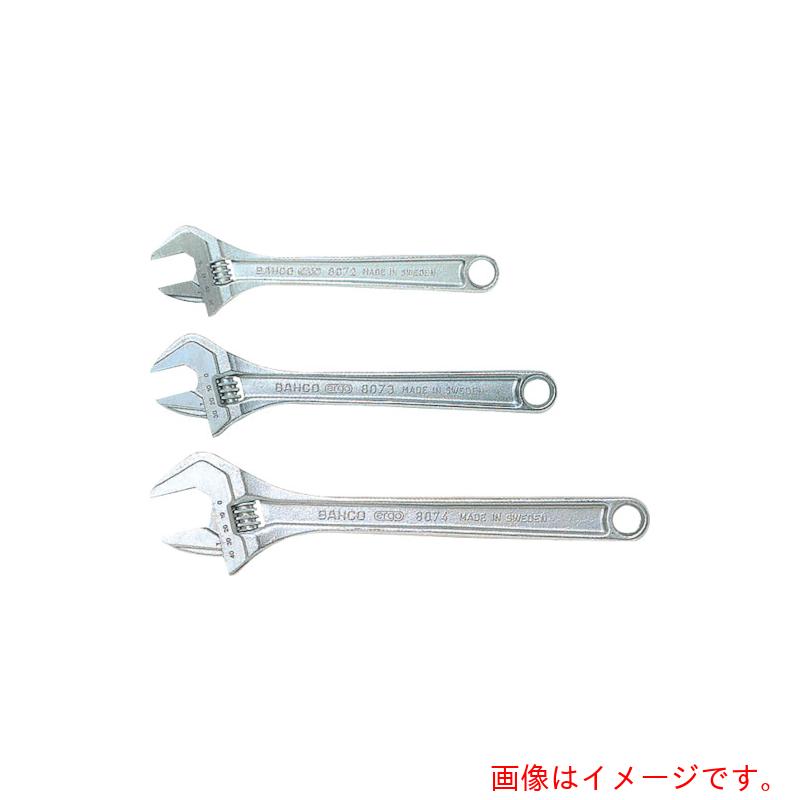 スナップオン・ツールズ ＢＡＨＣＯ モンキーレンチメッキ 全長３８０粍 【品番：8074C】
