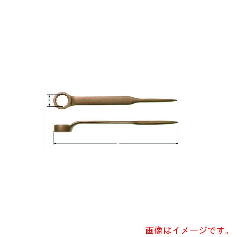 スナップオン・ツールズ Ａｍｐｃｏスイス連邦 防爆めがね鍵 シノ付き添い人 二面幅大きさ３６粍 全長４３０粍 【品番：AN0036B】