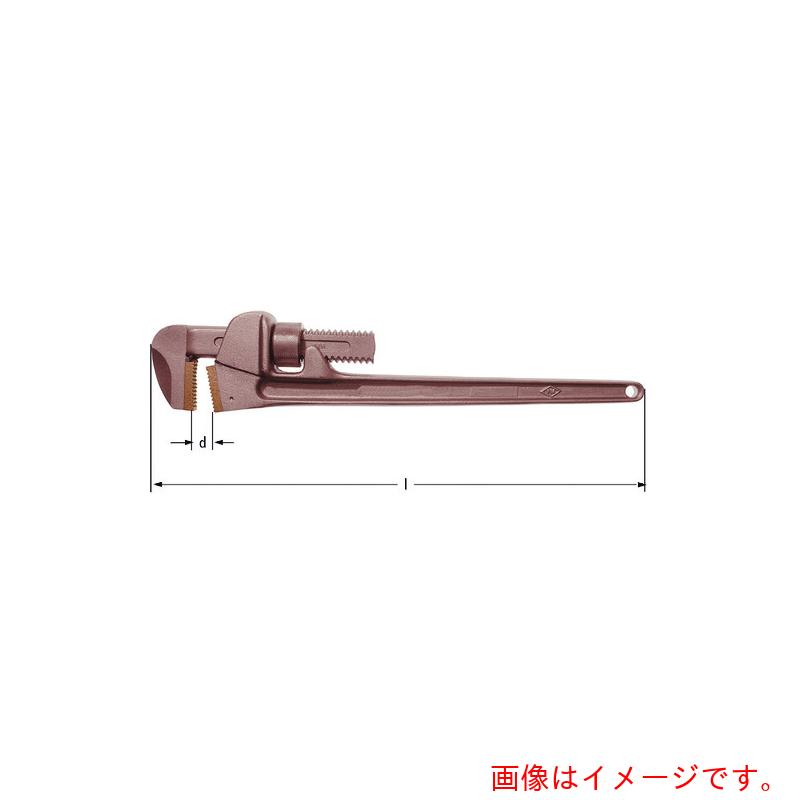 スナップオン・ツールズ Ａｍｐｃｏスイス連邦 防爆配管鍵 最大限度口開き７５粍 全長５６５粍 【品番：ET0565B】