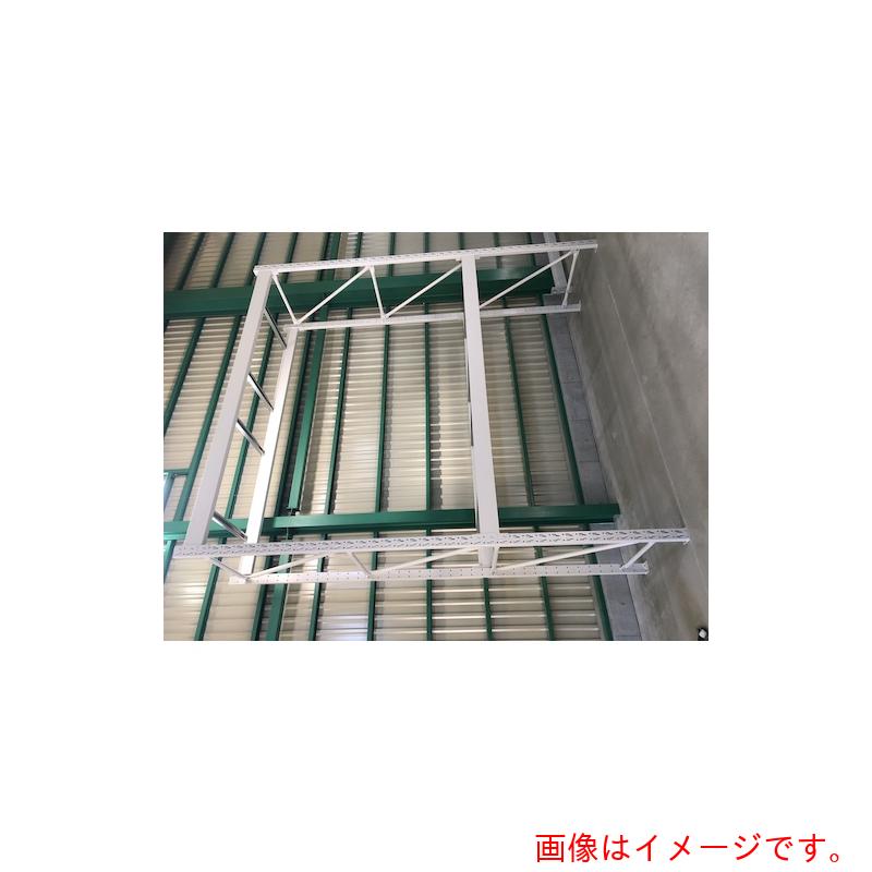 【別途送料あり】双福鋼器 パレットラック 2000kg 3500×2700×1200 ビーム2段 単体 ホワイトグレー 【品番:GP-23527D122TW】|住設プロ 店