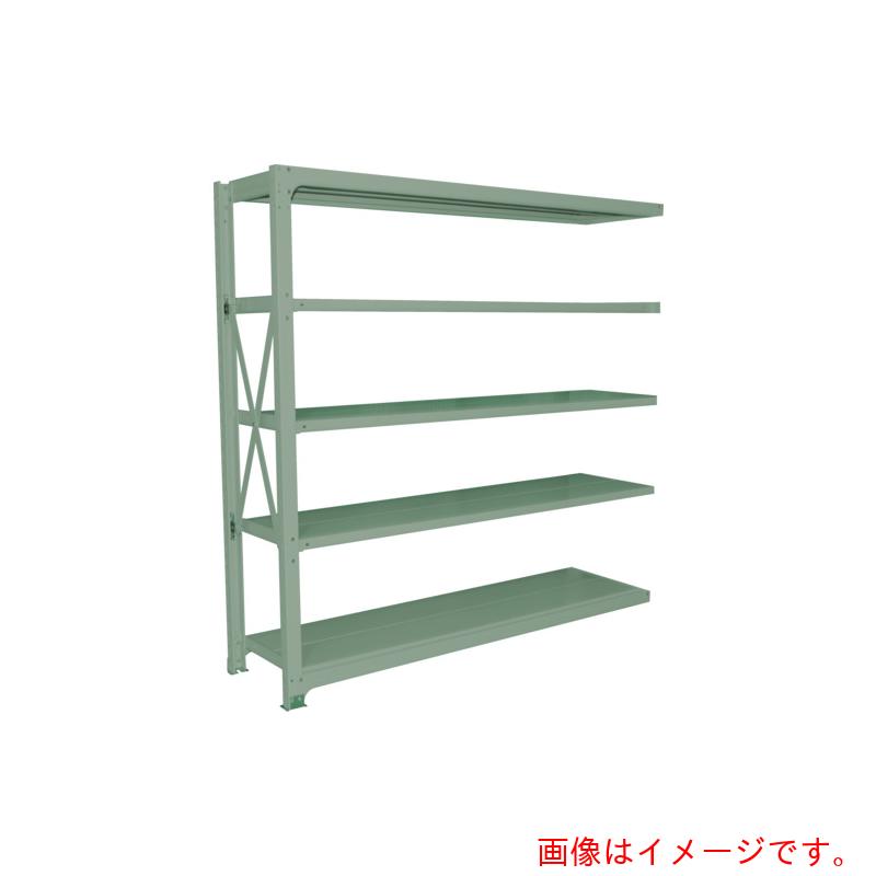 【別途貨物輸送あり】双福鋼器 中量雄捩子式仕合わせ  ５００ｋｇ ２１００×１２００×９１０ 全ての存在４段  増連 ライトグリーン 【品番：MSH-74L4-CG】
