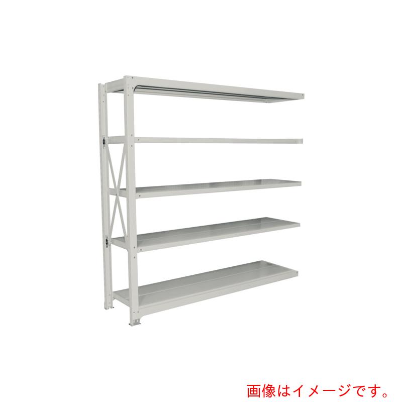【別途貨物輸送あり】双福鋼器 中量雄捩子式仕合わせ  ５００ｋｇ ２１００×１５００×７００ 全ての存在４段  増連 白いこと薄墨色 【品番：MSH-75K4-CW】