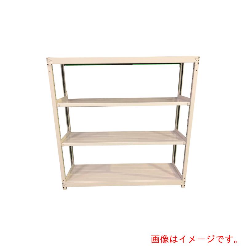 【別途貨物輸送あり】双福鋼器 軽中量ボルトレスラック ２００ｋｇ １８００×３００×１２００ 全ての存在４段 単体 白いこと薄墨色 【品番：TS4630-4T】 はしご・作業台-花・ガーデン・DIY-作業台