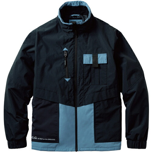桑和(SOWA) G.G. 0534−00 防寒ブルゾン(防風・透湿) ライトブルー 6L 【品番:0534-00-212-6L】|住設プロ 店