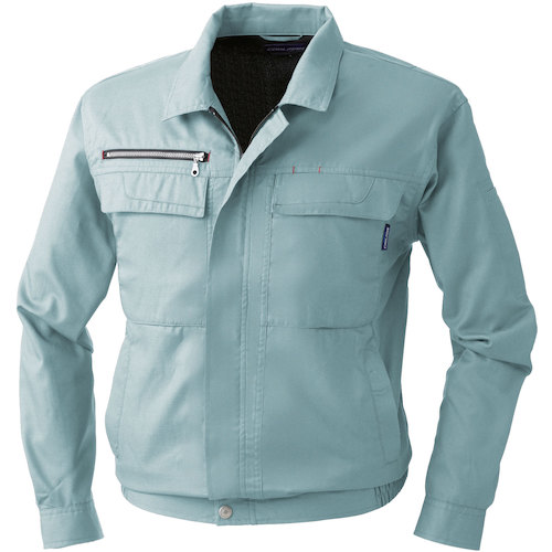 桑和（SOWA）　６３３　長袖ブルゾン　モスグリーン　６Ｌ　【品番：633-107-6L】