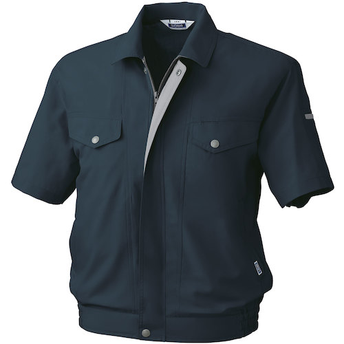 桑和（SOWA）　７１１　半袖ブルゾン　ナイトネイビー　Ｍ　【品番：711-55-M】｜住設プロ　店