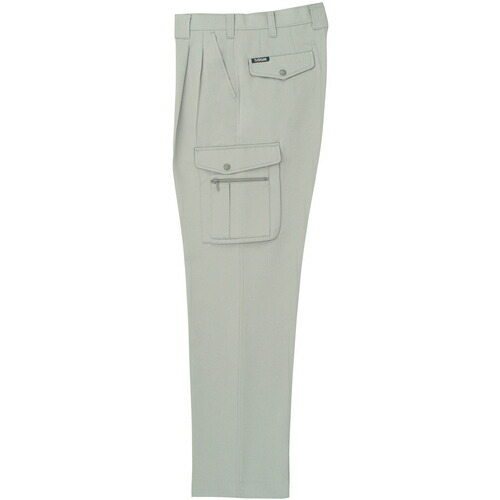 桑和（SOWA）　７１１８　ツータックカーゴパンツ　ストーングレー　９１　【品番：7118-20-91】