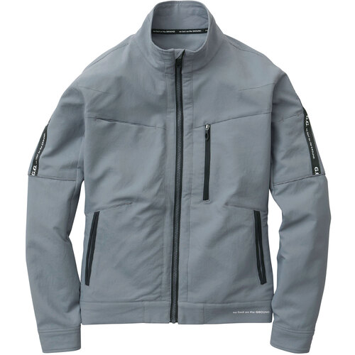 桑和（SOWA）　Ｇ．Ｇ．　８０１２－００　長袖ブルゾン　グレー　Ｍ　【品番：8012-00-7-M】 7,505円