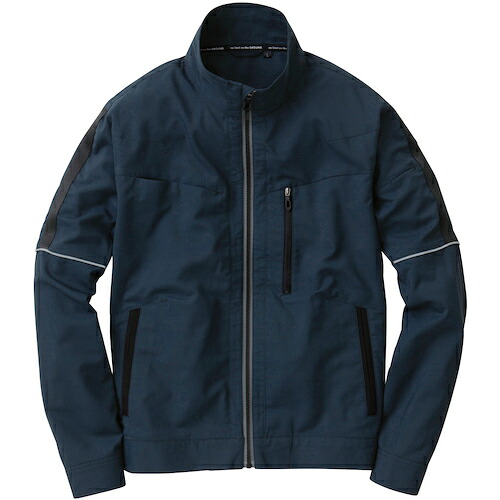 桑和(SOWA) G.G. 8018−10 長袖ブルゾン ネイビー 4L 【品番:8018-10-1-4L】|住設プロ 店