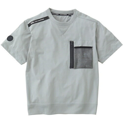 桑和（SOWA）　Ｇ．Ｇ．　８２５５－５３　半袖Ｔシャツ　グレー　Ｍ　【品番：8255-53-7-M】