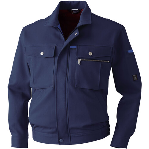 桑和（SOWA）　ＥＣ９２２３　長袖ブルゾン　ネイビー　３Ｌ　【品番：9223-1-3L】