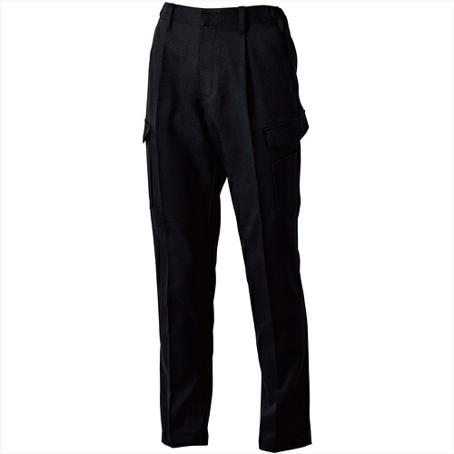 桑和（SOWA）　９５２２－０８　カーゴパンツ（ワンタック・脇ゴム）　ブラック　６Ｌ　【品番：9522-08-4-6L】