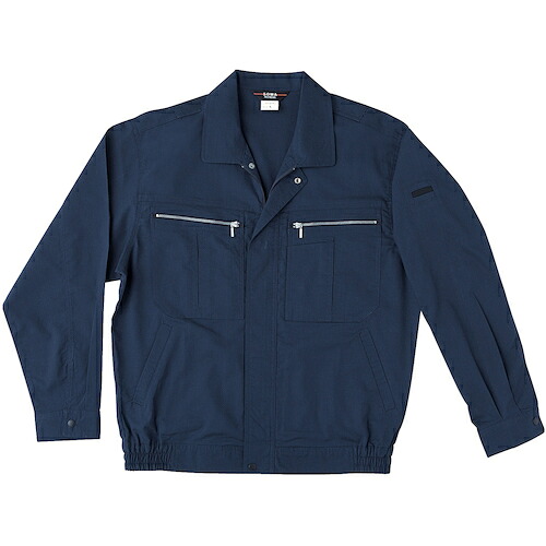桑和（SOWA）　２７３　長袖ブルゾン　ネイビー　６Ｌ　【品番：273-1-6L】 7,669円