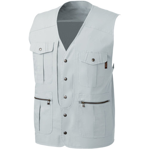 桑和（SOWA） ５３６ ベスト シルバーグレー Ｌ 【品番：536-22-L】