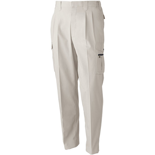 桑和（SOWA）　５３８　ツータックカーゴパンツ　アイボリー　６Ｌ　【品番：538-05-6L】