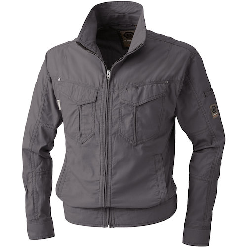 桑和（SOWA）　５７３　長袖ブルゾン　チャコールグレー　ＬＬ　【品番：573-23-LL】 7,002円