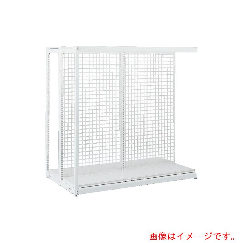 三協立山　タテヤマアドバンス　陳列機器　ＫＺＧ両面ネットタイプ連結　間口９００×１２００×２１００ｍｍ　【品番：SX3466 WH】