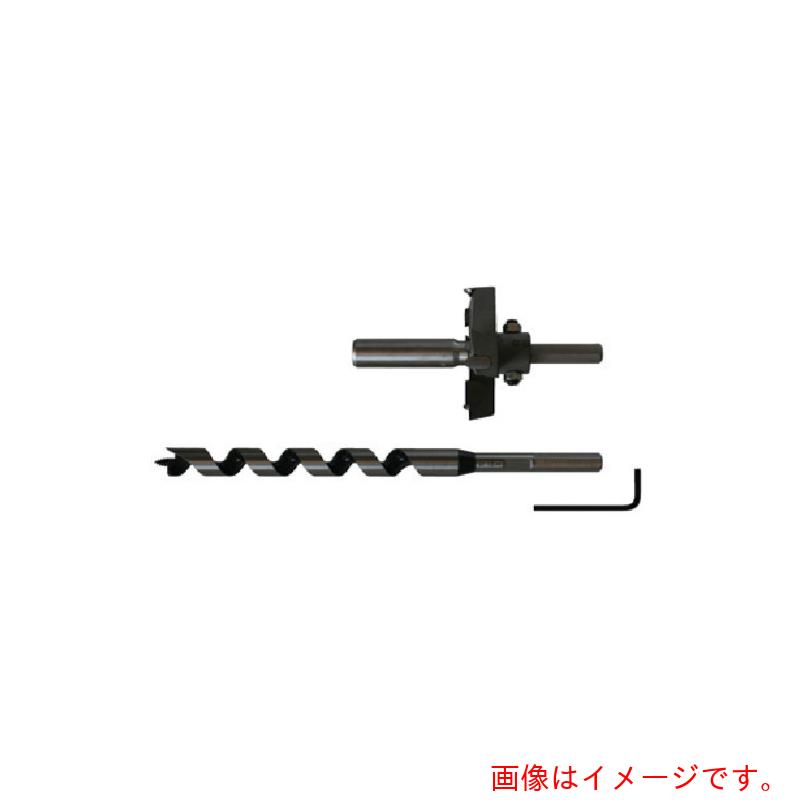 スターエム（STAR-M）　超硬座掘錐（大口径）ドリル付　１８×９０　（１セット入）　【品番：28L-D1890】