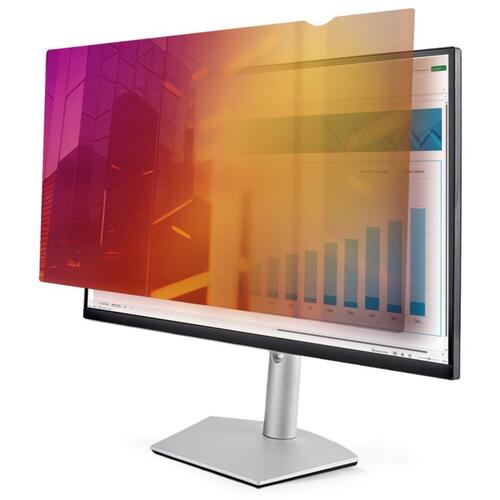 StarTech.com　のぞき見防止プライバシーフィルター／ゴールドタイフ゜／２４インチ／アスペクト比１６：１０／ブルーライトカット／液晶保護　【品番：2461G-PRIVACY-SCREEN】
