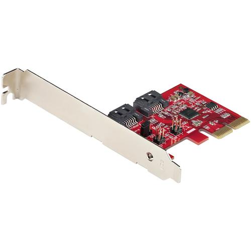 StarTech.com ＰＣＩ Ｅｘｐｒｅｓｓ歌留多／ｘ２／２ｘ ＳＡＴＡ ３．０増設／ＡＳＭ１０６２Ｒ手当て積み上げる／捉え所の無いお召しものＲＡＩＤ相応う 【品番：2P6GR-PCIE-SATA-CARD】
