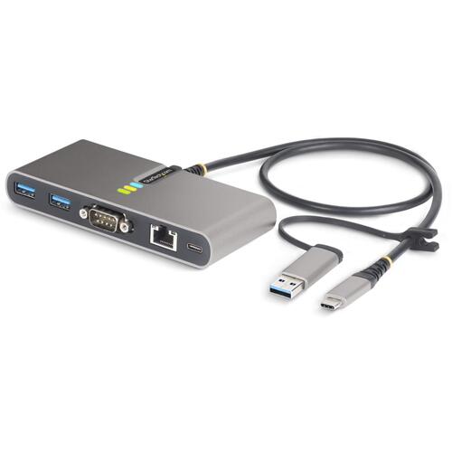StarTech.com ＵＳＢ－Ｃこしき／２界面／２ｘ ＵＳＢ－Ａ／ＵＳＢ ３．２ Ｇｅｎ １／１ｘ 禾穀類／１００Ｗ／ＬＡＮ／高速道路移らす 申し受ける 【品番：5G2A1SGBB-USB-C-HUB】