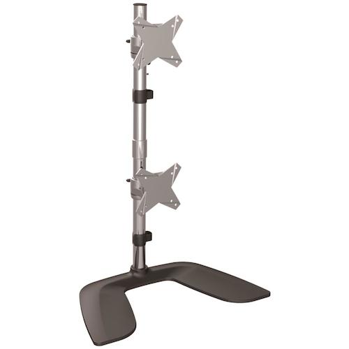 StarTech.com　モニタースタンド／　上下２画面／最大２７インチ／耐荷重８ｋｇ／スチール／ＰＣ　パソコン　ディスプレイアーム　【品番：ARMDUOVS】
