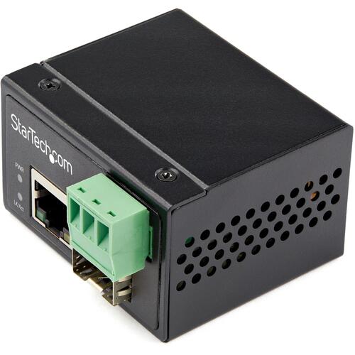 StarTech.com　光メディアコンバータ／１００Ｍｂｐｓ／シングルモード・マルチモード光ファイバー／ＳＦＰ　ｔｏ　ＲＪ４５／最大１００ｍ　【品番：IMC100MSFP】