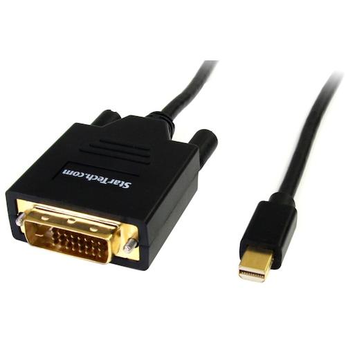 StarTech.com 見せびらかす取り替えっこ有線テレビ／ｍＤＰ １．２ － ＤＶＩ／１．８ｍ／１０８０ｐ／消極的取り替えっこ／黒いこと／映像媒体変換器 【品番：MDP2DVIMM6】