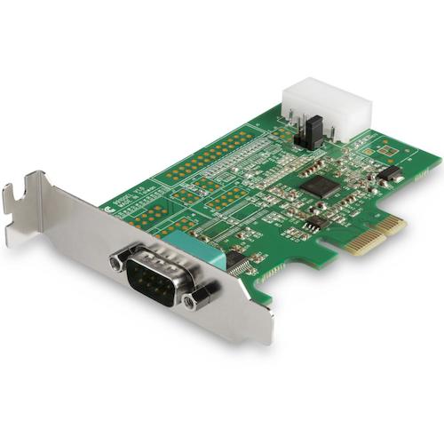 StarTech.com 禾穀類増設歌留多／ＰＣＩｅ － １ｘ ＲＳ２３２Ｃ／１６９５０ ＵＡＲＴ／９２１．４Ｋｂｐｓ／LP盤 【品番：PEX1S953LP】
