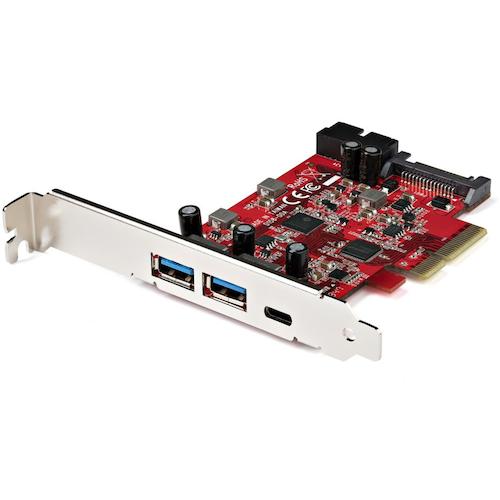 StarTech.com　ＦｉｒｅＷｉｒｅ増設カード／Ｍｉｎｉ　ＰＣＩ　Ｅｘｐｒｅｓｓ　－　ＩＥＥＥ　１３９４ｂ　ｘ２　＋　１３９４ａ　ｘ１　【品番：PEXUSB312A1C1H】