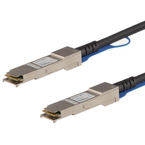 StarTech.com　ＤＡＣ　Ｔｗｉｎａｘケーブル／１ｍ／Ｃｉｓｃｏ製品ＱＳＦＰ－Ｈ４０Ｇ－ＣＵ１Ｍ互換／Ｃ９２００　Ｃ９４００対応　【品番：QSFPH40GCU1M】