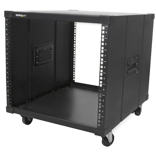 StarTech.com　サーバーラック／９Ｕ／１９インチ／ポータブルタイプ／取付奥行６０ｃｍ／キャスター＆ハンドル付きキャビネット　【品番：RK960CP】