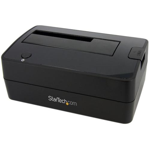 StarTech.com　ＨＤＤ／ＳＳＤスタンド／ＵＳＢ　３．０接続／１ベイ／２．５／３．５インチ／トップローディング／ハードディスク　ドック　【品番：SATDOCKU3S】