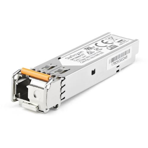 StarTech.com　ＳＦＰモジュール／Ｄｅｌｌ　ＥＭＣ製ＳＦＰ－１Ｇ－ＢＸ８０－Ｕ互換／１０００ＢＡＳＥ－ＢＸ－Ｕ準拠／双方向ＢｉＤｉ　【品番：SFP1GBX80UES】