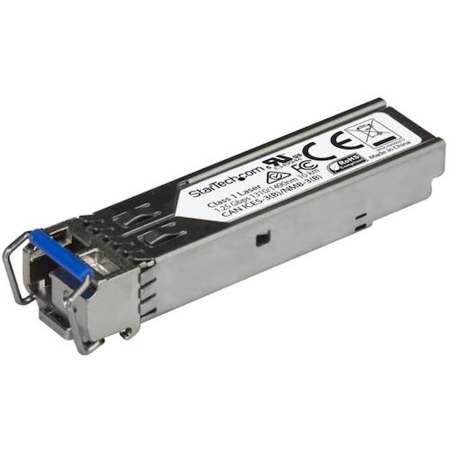 StarTech.com　ＳＦＰモジュール／Ｊｕｎｉｐｅｒ製ＳＦＰ－ＧＥ４０ＫＴ３Ｒ５互換／１０００ＢＡＳＥ－ＢＸ－Ｕ準拠／双方向ＢｉＤｉ　【品番：SFPGE40KT3R5】