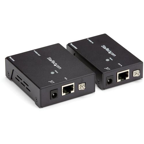 StarTech.com　ビデオエクステンダー／ＨＤＭＩ／４Ｋ　３５ｍ　＆　１０８０ｐ　７０ｍ／ＣＡＴ５ｅ＋／ＨＤＢａｓｅＴ　【品番：ST121HDBTE】