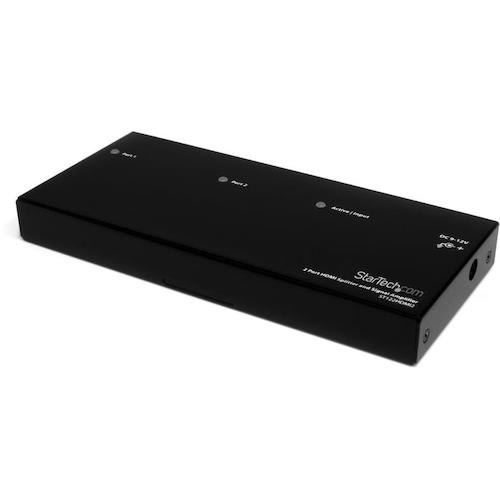 StarTech.com　ビデオスプリッター／１９２０　ｘ　１２００　ＨＤＭＩ／１入力２出力／３．５ｍｍ　ステレオオーディオ　【品番：ST122HDMI2】 17,995円