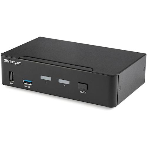 StarTech.com ＫＶＭ取り替えっこ／２界面／１画面／ＤｉｓｐｌａｙＰｏｒｔ １．２／４Ｋ６０Ｈｚ／ＵＳＢ ３．０こしき／オーディオ相応う 【品番：SV231DPU34K】