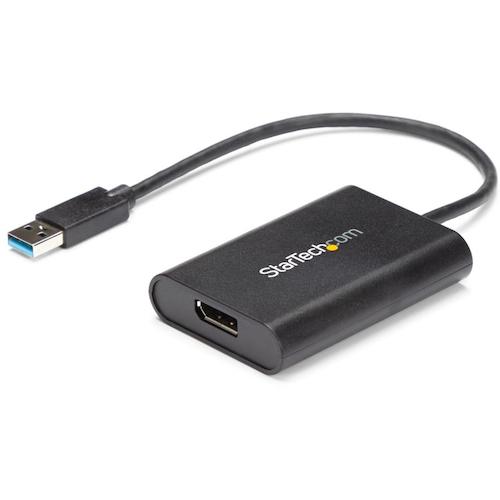 StarTech.com 見せびらかすアダプタ／ＵＳＢ－Ａ － ＤＰ／ＵＳＢ ３．０／４Ｋ３０Ｈｚ／Ｗｉｎのみ相応う 【品番：USB32DPES2】