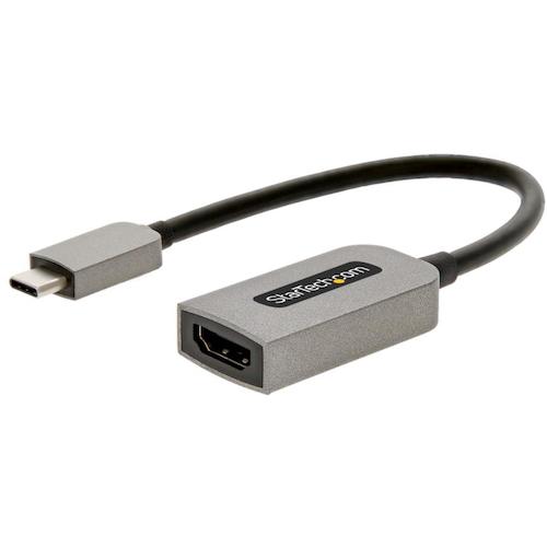 【メール便対応】StarTech.com　ディスプレイアダプター／ＵＳＢ－Ｃ　－　ＨＤＭＩ／４Ｋ６０Ｈｚ／ＨＤＲ１０／ＨＢＲ３／ＳＧ　【品番：USBC-HDMI-CDP2HD4K60】