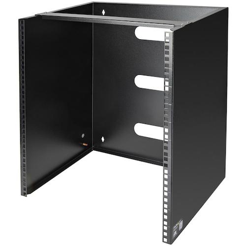 StarTech.com　サーバーラック／１２Ｕ／１９インチ／壁掛け用　ブラケット／奥行き３５ｃｍ／スチール製／ネットワーク機器　ラック　【品番：WALLMNT12】