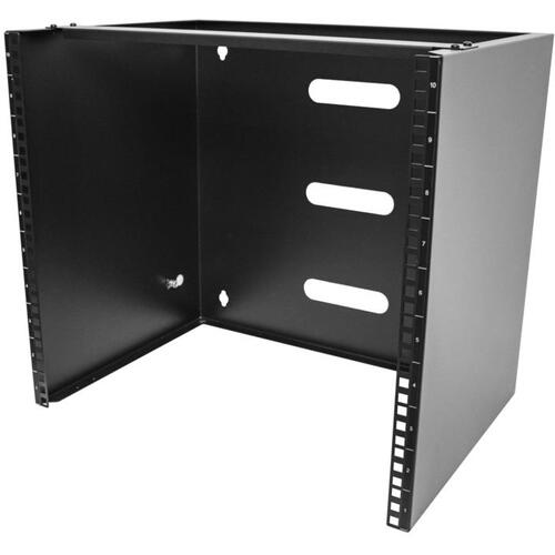 StarTech.com　サーバーラック／壁掛け型／１０Ｕ／１９インチ／奥行３５．５ｃｍ／耐荷重３５ｋｇ／パッチパネル・ＩＴ機器用　【品番：RACK-10U-14-BRACKET】