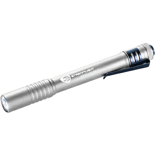 Streamlight 蓄電池式ＬＥＤ点火装置 スタイラスプロＶｅｒ．Ｂ しろがね色上半身 【6個】 【品番：056BS】