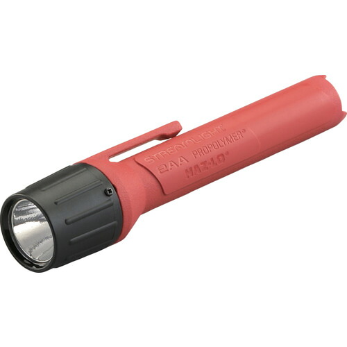 Streamlight　防爆型ハンドライト　２ＡＡプロポリマーＨａｚ－Ｌｏ　ＩＥＣ防爆モデル　レッド　【品番：096R】